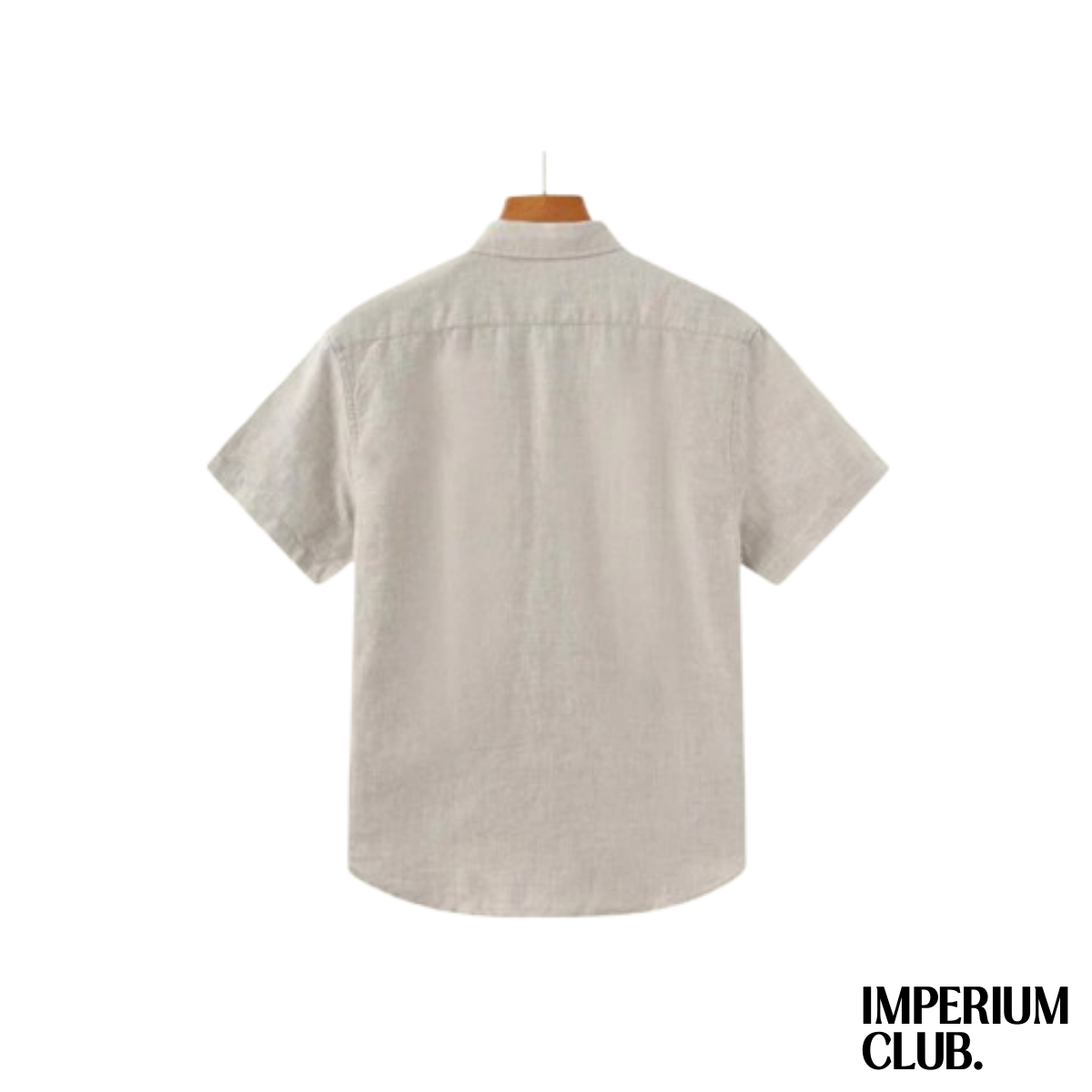 Camisa Linho Manga Curta "Cape Town" Imperium Club